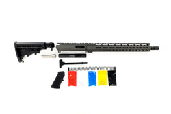 9MM Rifle Kit, Cerakote Tungsten 16″ Phosphate Barrel, 15" Rail Handguard