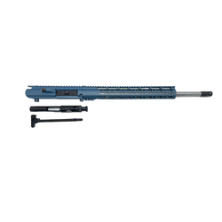 AR-10 .308 Complete Upper 20” Stainless Barrel 15” Keymod Rail - Titanium Blue