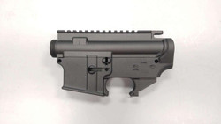 Tungsten Cerakote AR-15 Upper and 80% Lower Receiver Set