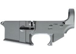 AR-15 Cerakote Tungsten Titanium 80% Lower Receiver