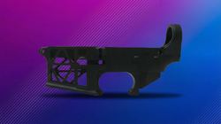 AR-15 Skeleton BLACK 80% Lower