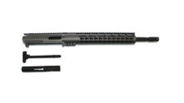 9MM TUNGSTEN UPPER ASSEMBLY 16″ PHOSPHATE BARREL, 12” KEYMOD RAIL