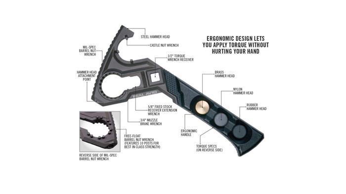 Real Avid Armorer's Master Wrench