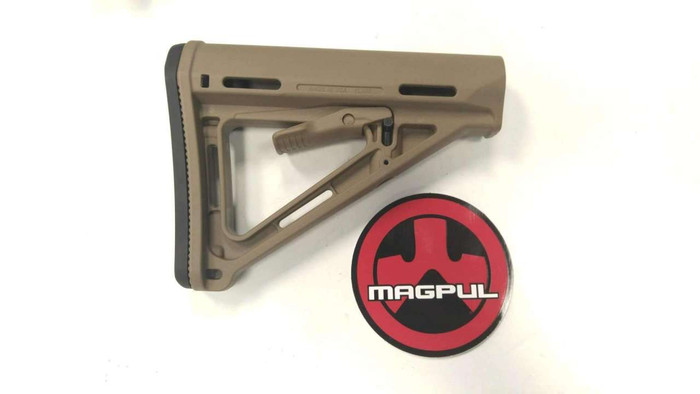 Magpul AR-15 MOE Carbine Stock Mil-Spec - FDE Magpul AR-15 MOE Carbine Stock Mil-Spec - FDE