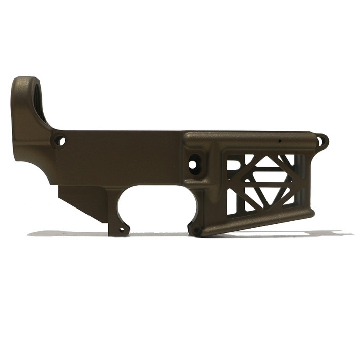 AR-15 SKELETON 80% LOWER - BRONZE