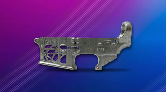 AR-15 Skeleton RAW  - 80% Lower