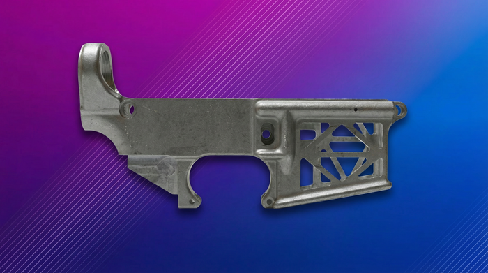 AR-15 Skeleton RAW  - 80% Lower