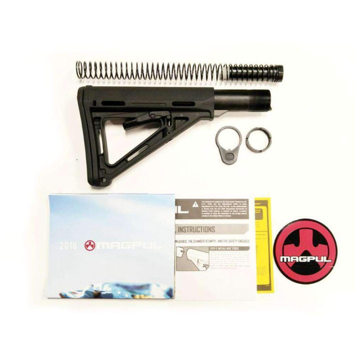 AR-15 MAGPUL MOE Stock Kit Assembley Milspec - Black AR-15 MAGPUL MOE Stock Kit Assembley Milspec - Black