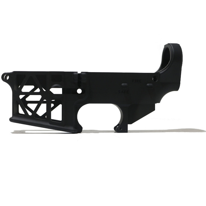 AR-15 Skeleton BLACK 80% Lower