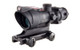 Trijicon ACOG® 4x32 BAC Riflescope - .223 / 5.56 Red Chevron Reticle, Thumbscrew Mount, Tritium / Fiber Optics Illuminated