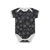 Cobweb print baby vest