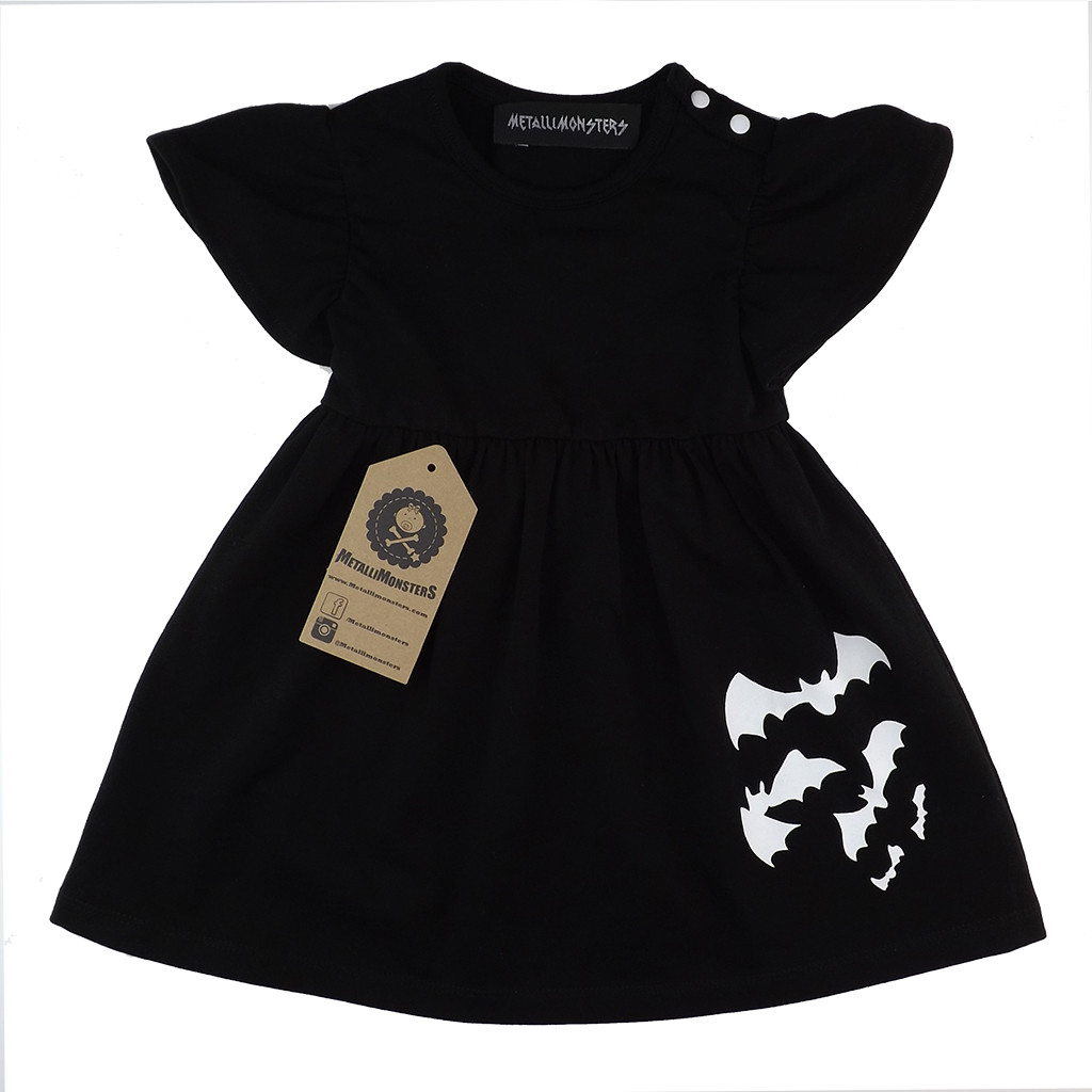 Bats dress black Metallimonsters Ltd