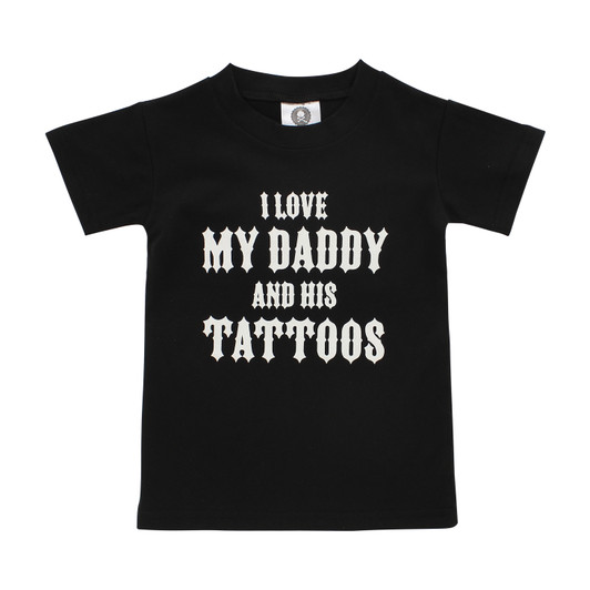 Daddys Tattoos kids Tshirt