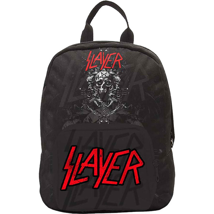 Slayer skulls mini backpack