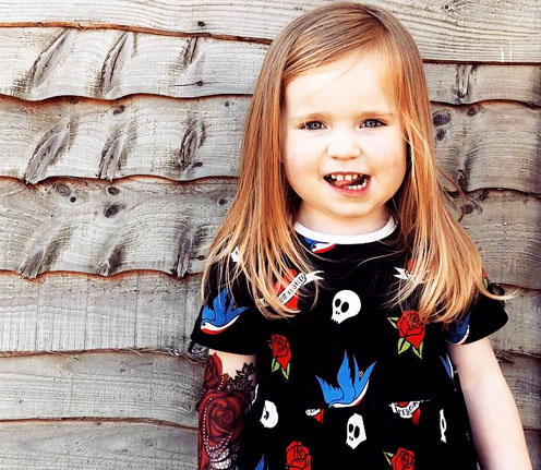 Metallimonsters Alternative Baby Clothes