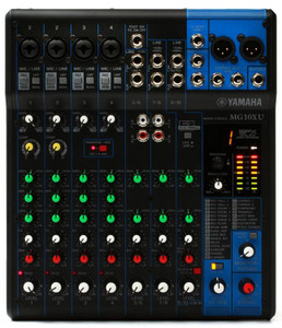 Yamaha MG10XU 10-channel Mixer with USB and FX Yamaha MG10XU 10-channel Mixer with USB and FX