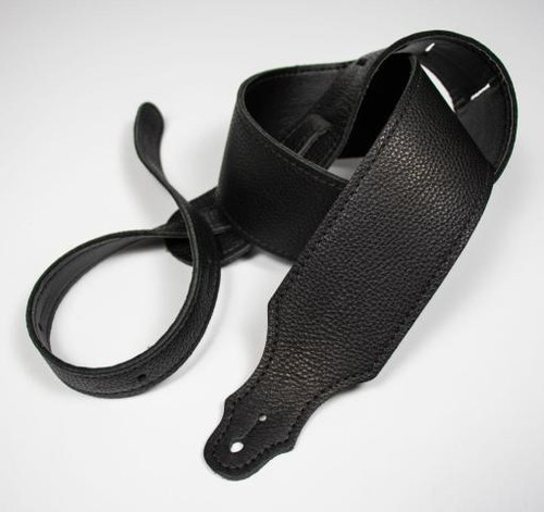 Franklin 2.5" Glove Leather/Buck Backing/Black/Black Stitch