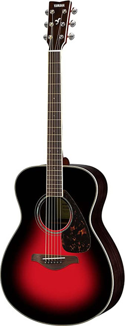 Yamaha FS830 Small Body Acoustic Guitar Dusk Sun Red