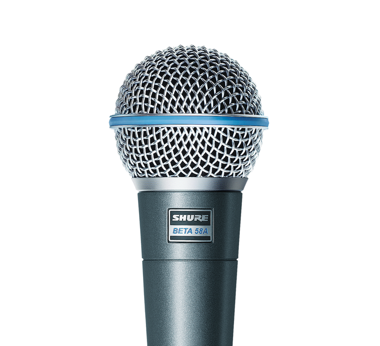 Shure BETA 58A- Dynamic Vocal Microphone