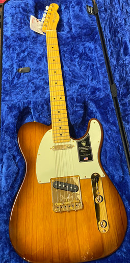 Fender 75th Anniversary Telecaster　中古品 Fender American ultra luxe 75th anniversary telecaster With