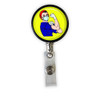 Rosie the Medical Professional Heavy Duty Steel Cord Badge Reel- Classic Colors