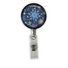 Snowflakes Heavy Duty Steel Cord Badge Reel