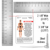Wallace Rule of Nine and Palm Method Badge Card