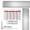 Weight Conversion Pediatric Range Badge Card