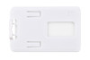 White Rigid Plastic Horizontal Holder