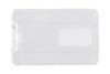 White Rigid Plastic Horizontal Holder