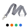 ZigZag Pattern Fashion Lanyard w/ Trigger Hook & Split Ring (Multiple Colors)