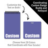 Coordinating Custom Badge Buddy and Notepad Set - Match Your Scrubs!