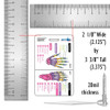 Skeletal Bones of Head, Hand, & Foot Badge Card
