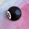 Positive Vibes Eight Ball Spinning Pin