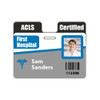 ACLS Certified Badge Buddy Horizontal Topper