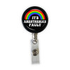 Anesthesia's Fault Heavy Duty Steel Cord Badge Reel