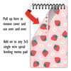 Berries & Blossoms Heavy Duty 3x5 Notepad
