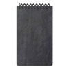 Black Leather Pattern Heavy Duty 3x5 Notepad