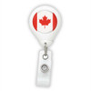 Canada Flag Badge Reel