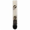 Clear Badge Strap w/ Protective Vinyl Gripper
