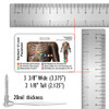EKG 12 Lead Placement Badge Card
