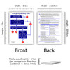 ESI Algorithm & Details/Definitions 8.5"x11" Cardstock Page