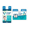 Flu Vaccinated Badge Buddy Topper