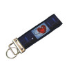 Heart & EKG Keychain