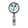 I Run With Scissors Heavy Duty Steel Cord Badge Reel