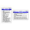 Miranda Rights and Phonetic Alphabet Police Reference Badge Card