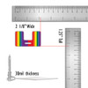 Pride Flag Badge Buddy Topper- Choose Your Flag! Pride Flag Badge Buddy Topper- Choose Your Flag!
