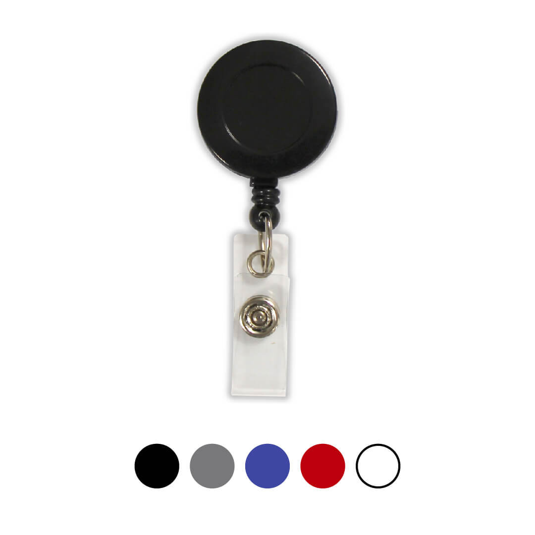 Ladybug Red Badge Reel - 34 Inch Retractable ID Holder For Nurses & Office Workers