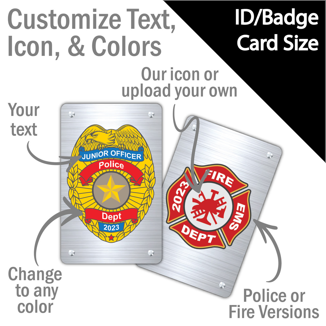 Custom Junior Badge - WeHa Print