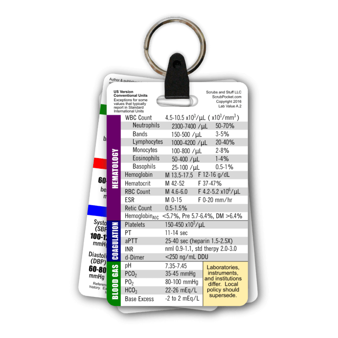 Badge Cards - Keychain Badge Cards - Scrub Pocket
